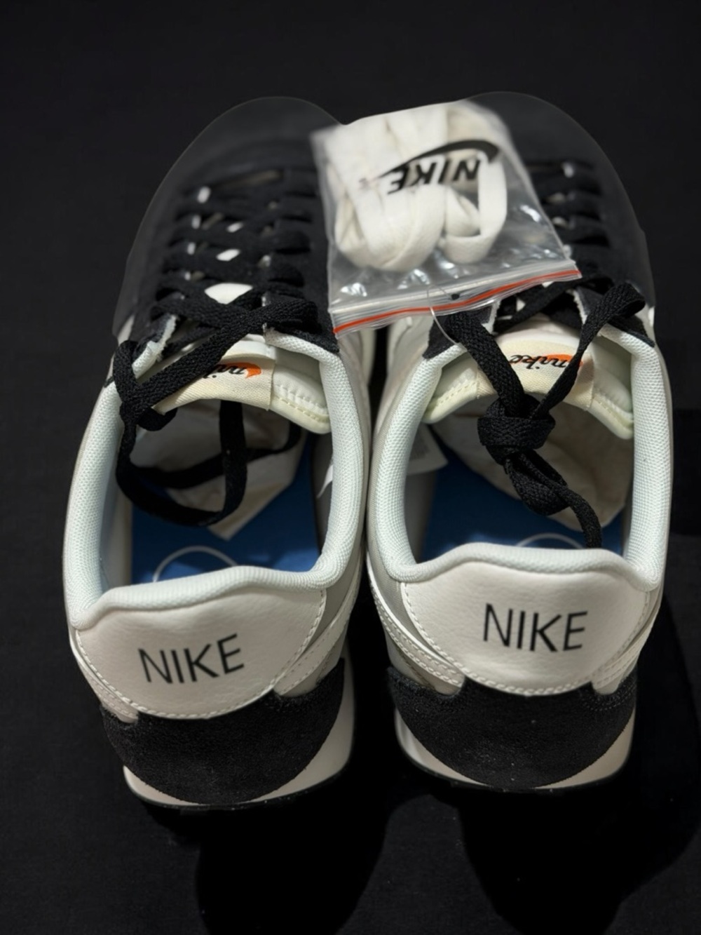 Nike Pre Montreal Racer Black Retro Running Sneakers Track Style Y2K Vintage - Picture 3 of 9